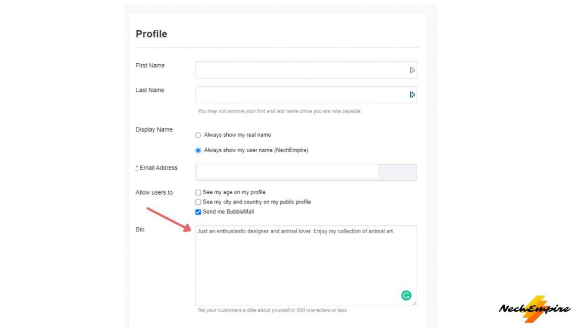 How To Add Avatar And Cover Image To Your Redbubble Shop NechEmpire