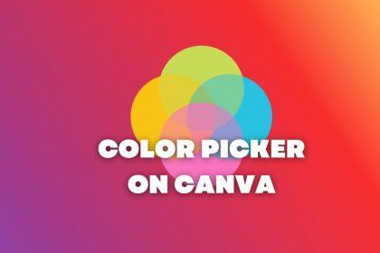 Color Picker on Canva