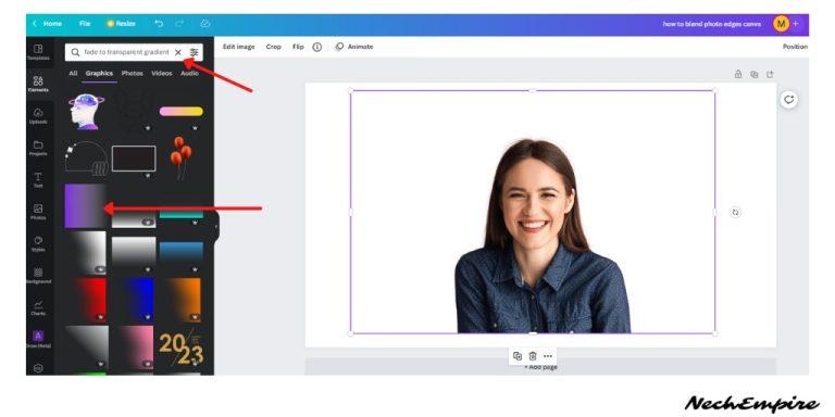 How To Blend Photo Edges In Canva (Canva Tutorial For Beginners ...