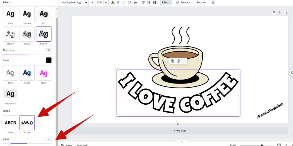 How To Make Curved Text In Canva On PC And Mobile And Make Money From 