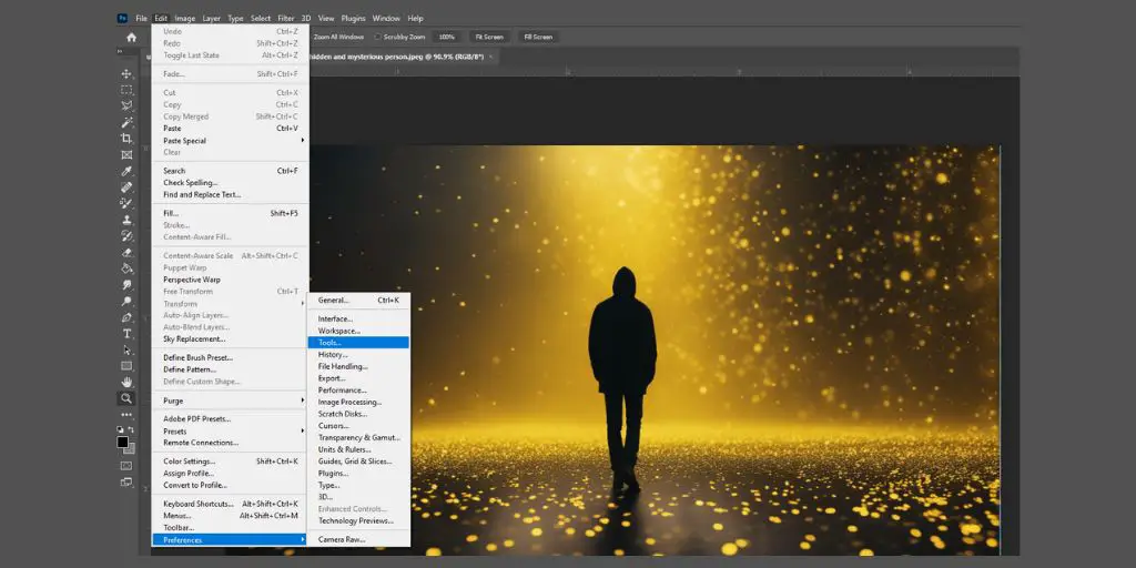 Zoom in and out Photoshop tutorial