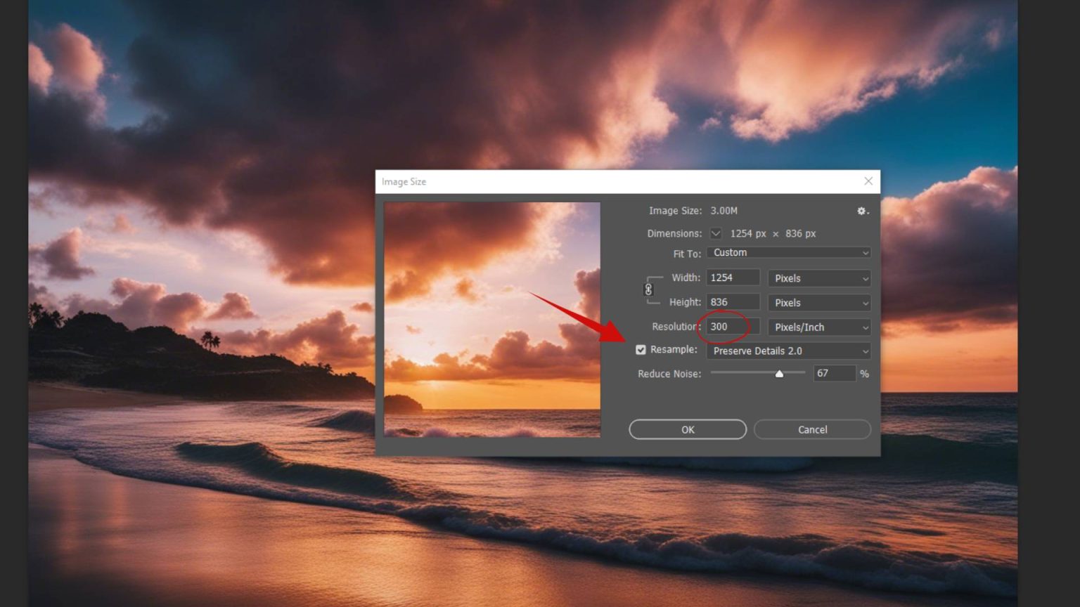 How To Change The DPI Of An Image In NechEmpire