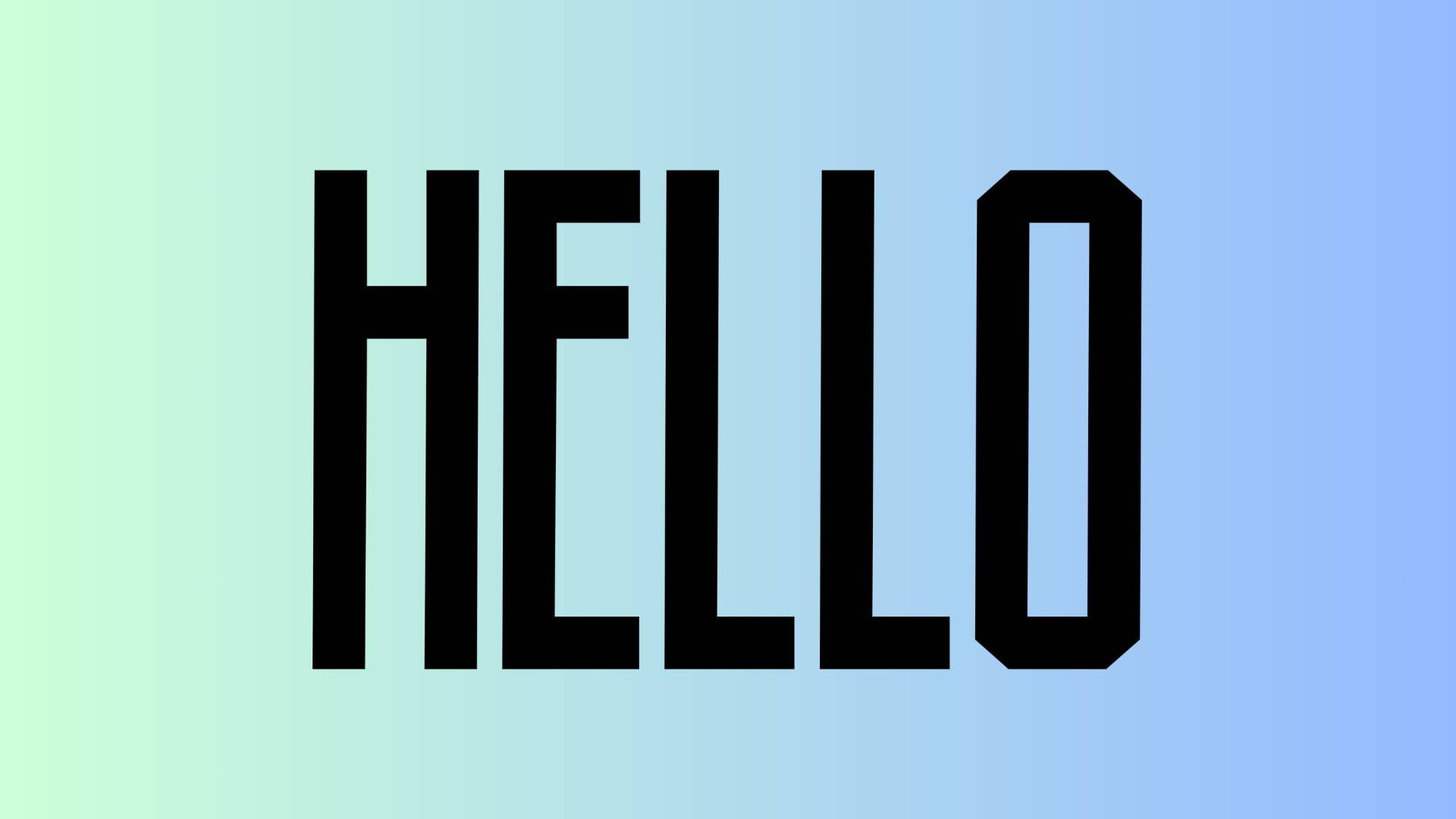 create stretch text effect in Photoshop