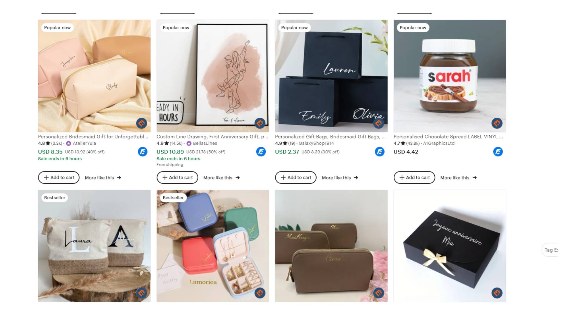Personalized Products Sell Best on Etsy
