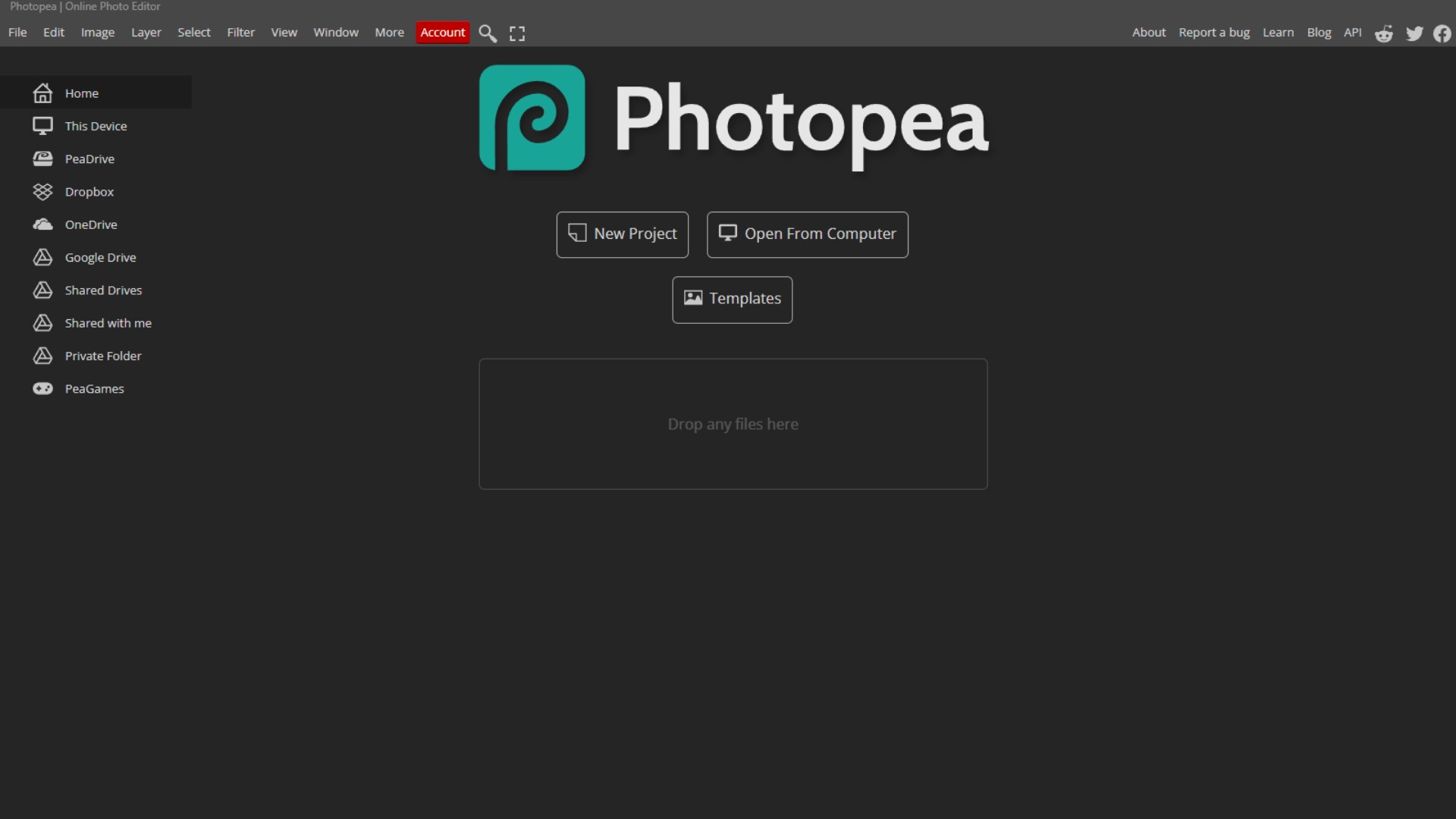 how to install Photopea