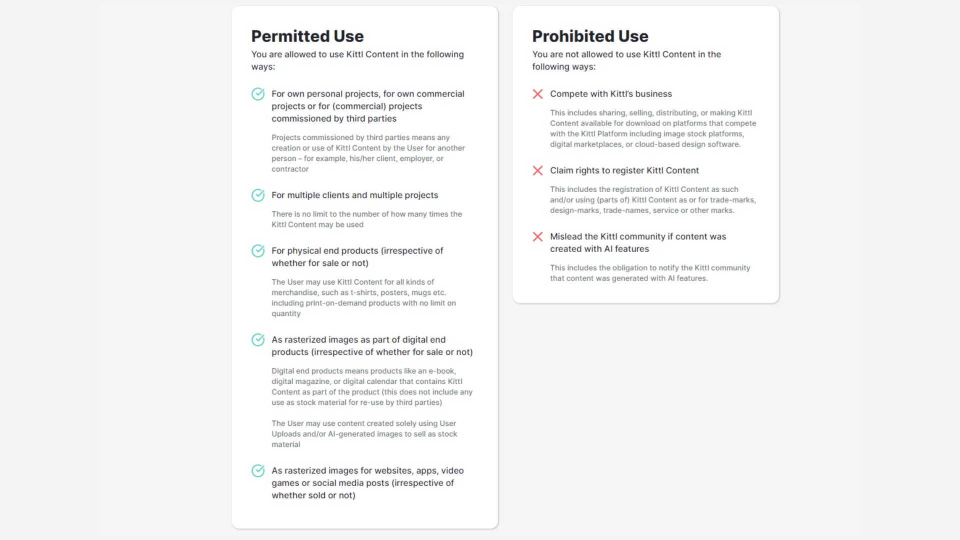 Free Kittle plan license
