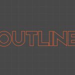 Outline Text in Canva