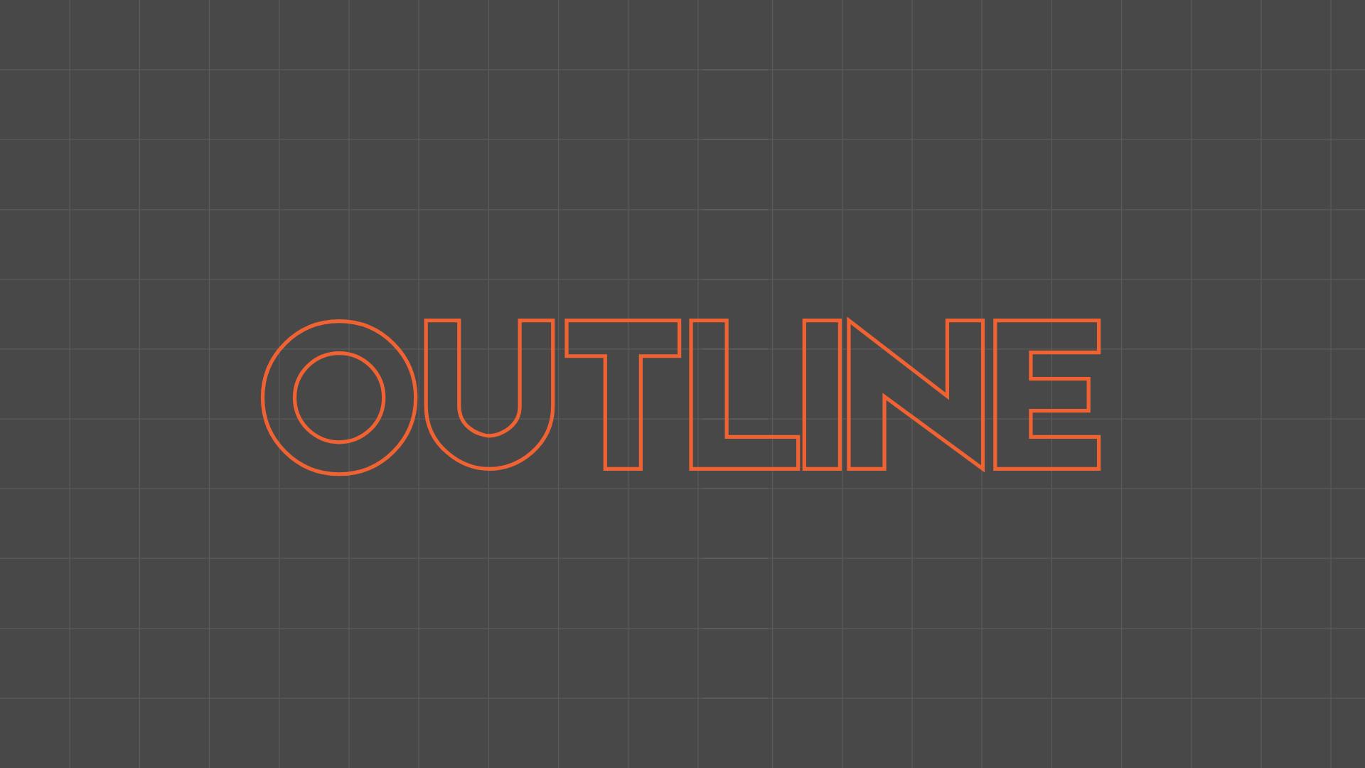 Outline Text in Canva